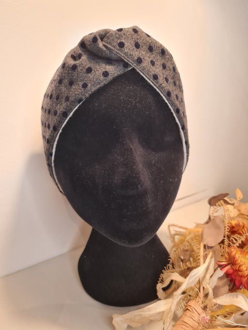 Headband à pois