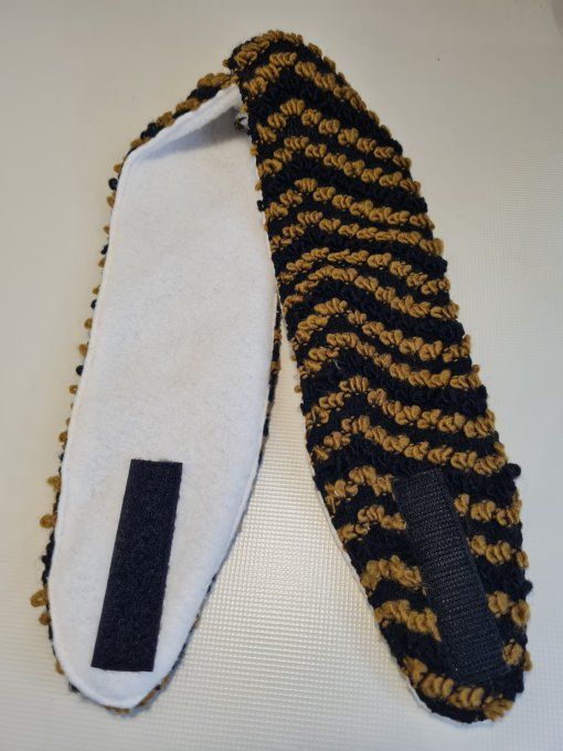 Headband caramel blanc